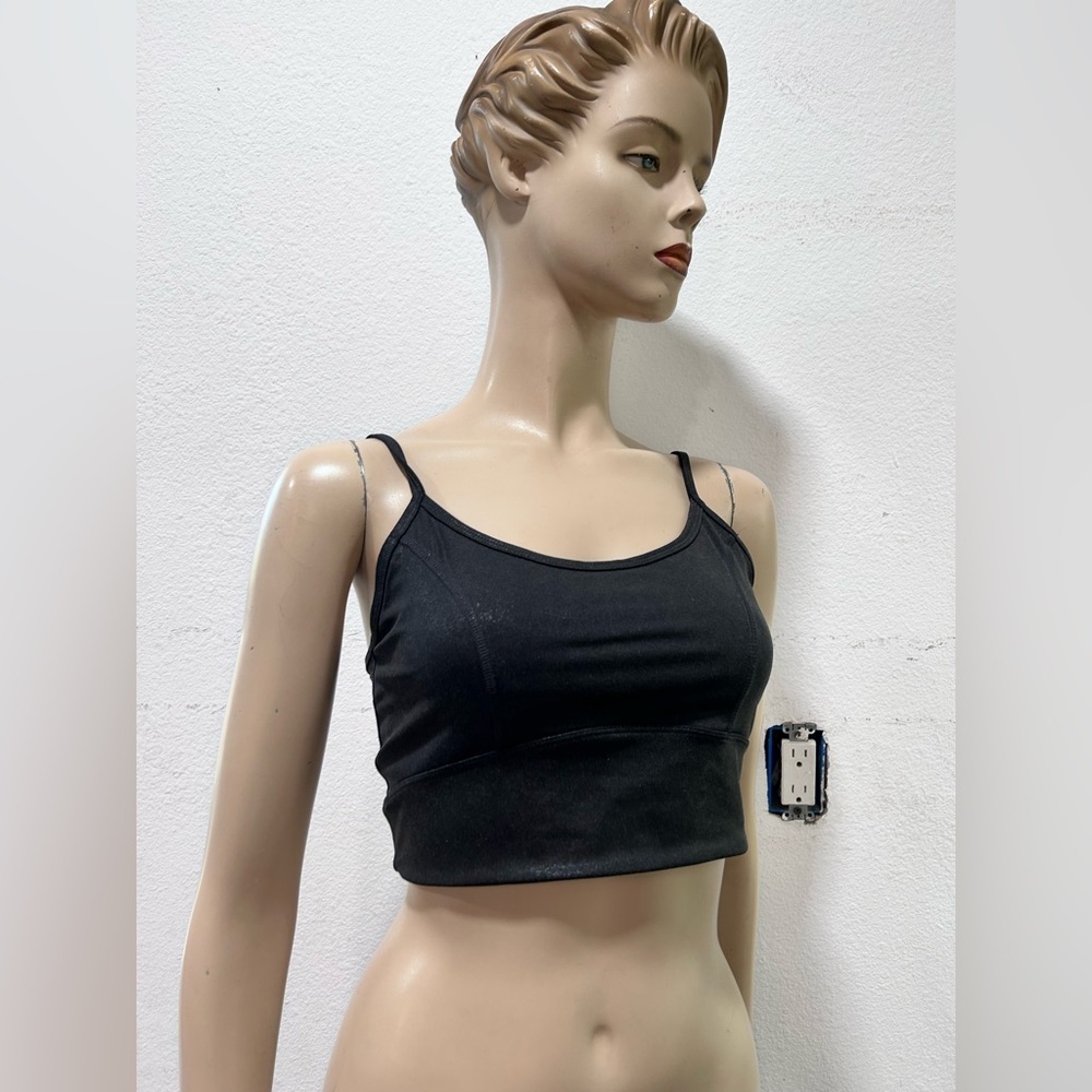 Zella Sleek Black Sports Bra - Picture 2 of 10